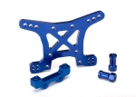 TRX6839X Dämpferbrücke 4x4/ALU Front blau